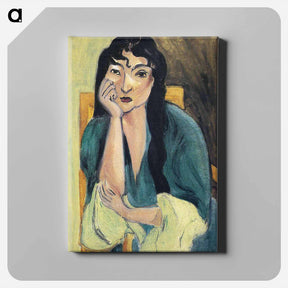 アートパネル-Laurette in Green - アンリ マティス Canvas.