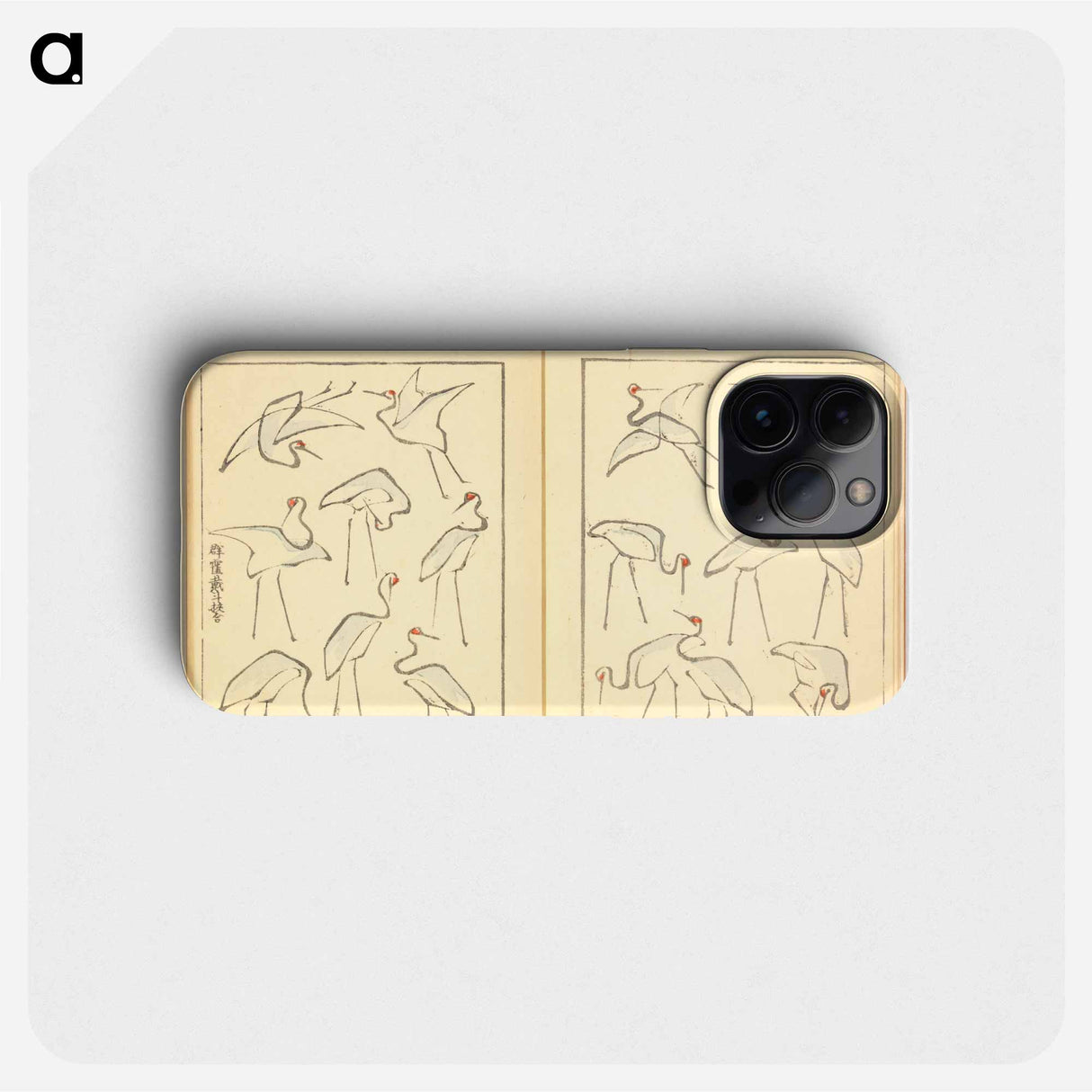 Hokusai's Illustrated Book - Katsushika Hokusai Phone Case.