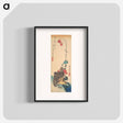 アートポスター-A Pair of Quails and Poppies
 - 歌川 広重 Poster.