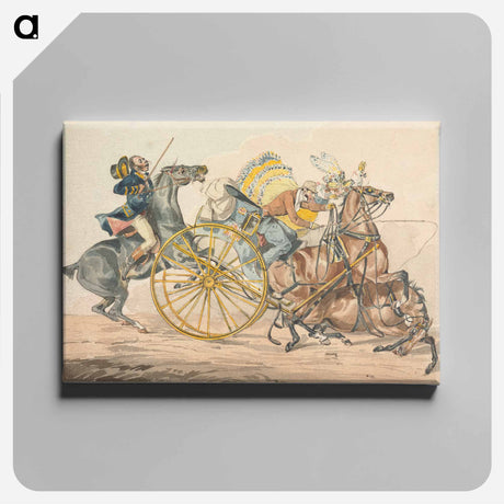 アートパネル-Sporting Discoveries, or the Miseries of Driving
 - イェール大学アートギャラリー Canvas.