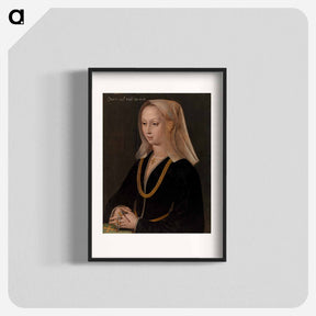 アートポスター-Portrait of a Woman
 - バーンズ・コレクション Poster.