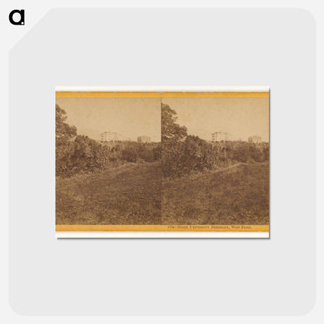 アートポストカード-State University Berkeley, West Front
 - エドワード マイブリッジ Postcard.