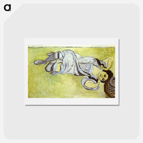アートポストカード-Laurette with a Coffee Cup - アンリ マティス Postcard.