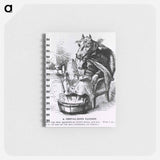 アートメモ帳-Cartoon on the Horse Plague
 - 国立医学図書館 Memo.