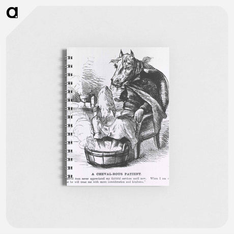アートメモ帳-Cartoon on the Horse Plague
 - 国立医学図書館 Memo.