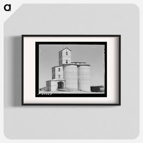 アートポスター-Eureka Flats Wheat Elevator
 - ラッセル リー Poster.