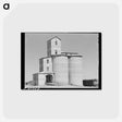 アートポストカード-Eureka Flats Wheat Elevator
 - ラッセル リー Postcard.