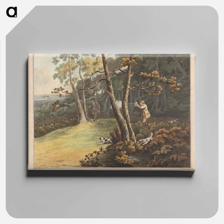 アートパネル-Pheasant Shooting
 - イェール大学アートギャラリー Canvas.