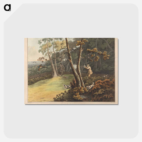 アートポストカード-Pheasant Shooting
 - イェール大学アートギャラリー Postcard.