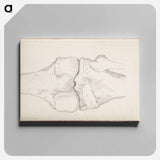 (unknown) part of a sketchbook - アルバート エーデルフェルト Canvas.