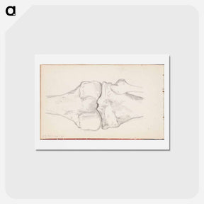 アートポストカード-(unknown) part of a sketchbook - アルバート エーデルフェルト Postcard.