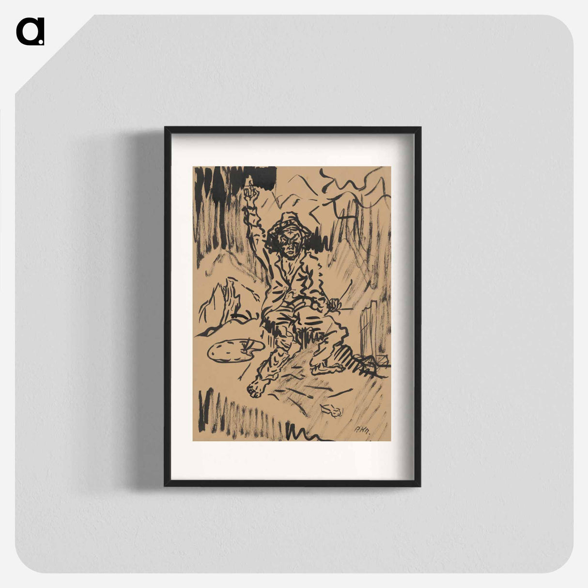 Self-portrait - アーノルド ピーター ワイズ クビンチャン Poster.