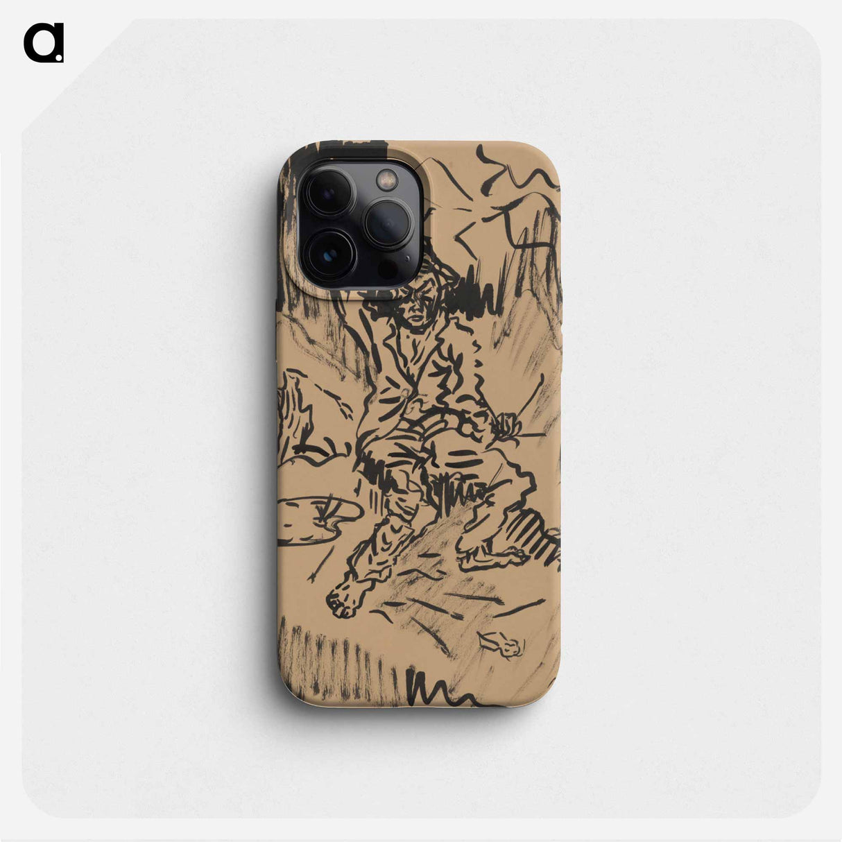Self-portrait - アーノルド ピーター ワイズ クビンチャン Phone Case.