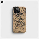 Self-portrait - アーノルド ピーター ワイズ クビンチャン Phone Case.