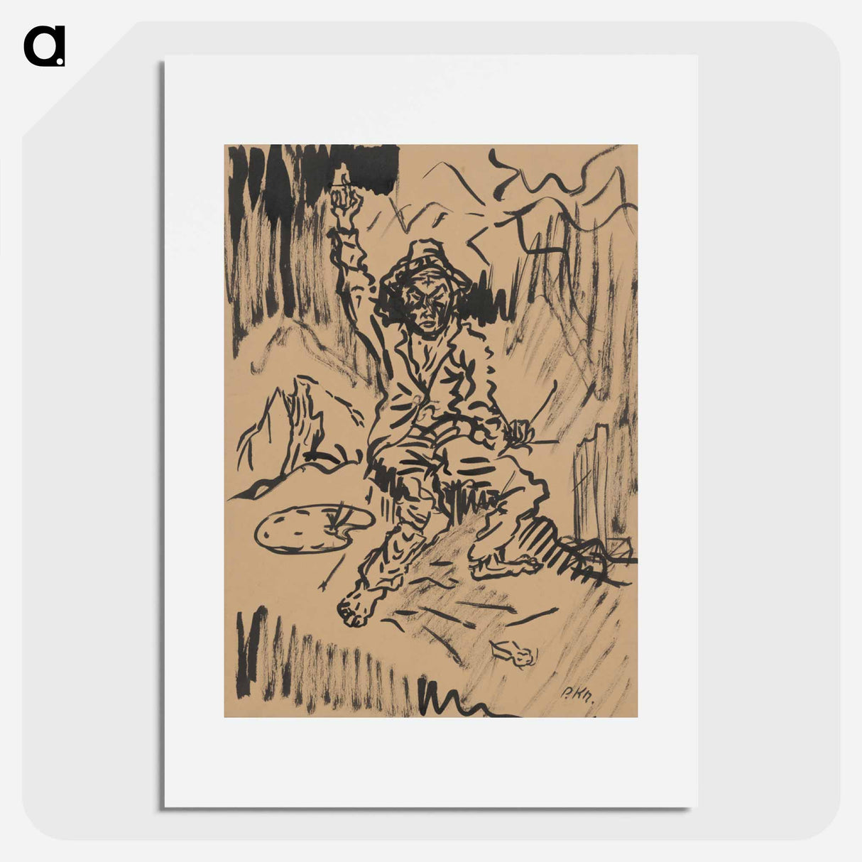 Self-portrait - アーノルド ピーター ワイズ クビンチャン Poster.