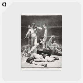 アートポストカード-Counted Out, First Stone
 - ボストン公共図書館 Postcard.