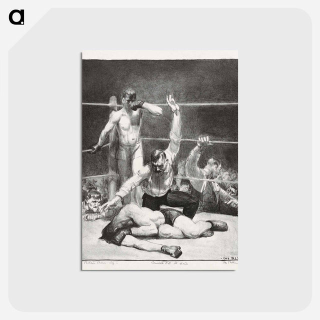 アートポストカード-Counted Out, First Stone
 - ボストン公共図書館 Postcard.