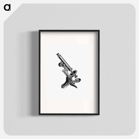 アートポスター-Victorian Microscope Engraving
 - 大英図書館 Poster.