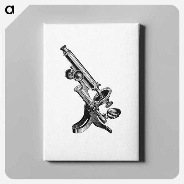 アートパネル-Victorian Microscope Engraving
 - 大英図書館 Canvas.