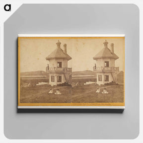 アートパネル-Guard Post No. 1, State Prison, San Quentin
 - エドワード マイブリッジ Canvas.