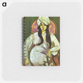 アートメモ帳-Laurette in a White Turban - アンリ マティス Memo.