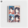 アートメモ帳-Four Actors in Roles of Ishikawa Goemon, Oritsu, Haginoya Yaegiri and Takagi Oriemon
 - 歌川 国貞 Memo.