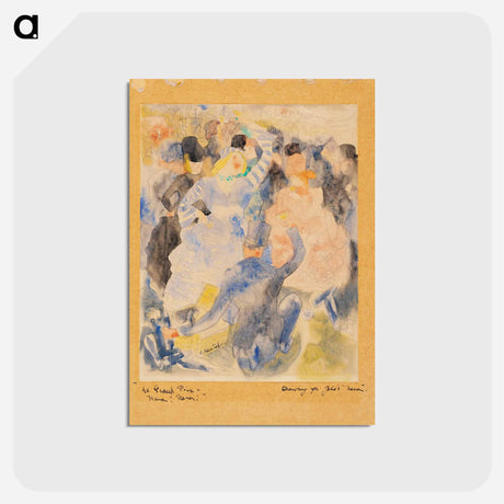 アートポストカード-Nana at the Races
 - バーンズ・コレクション Postcard.