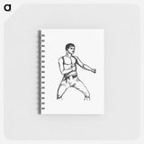 アートメモ帳-Boxing Fighter
 - 大英図書館 Memo.