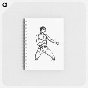 アートメモ帳-Boxing Fighter
 - 大英図書館 Memo.