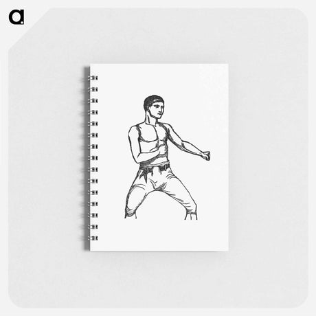アートメモ帳-Boxing Fighter
 - 大英図書館 Memo.