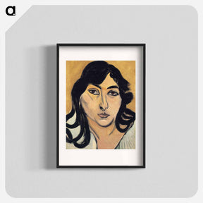 アートポスター-Laurette with Long Locks - アンリ マティス Poster.