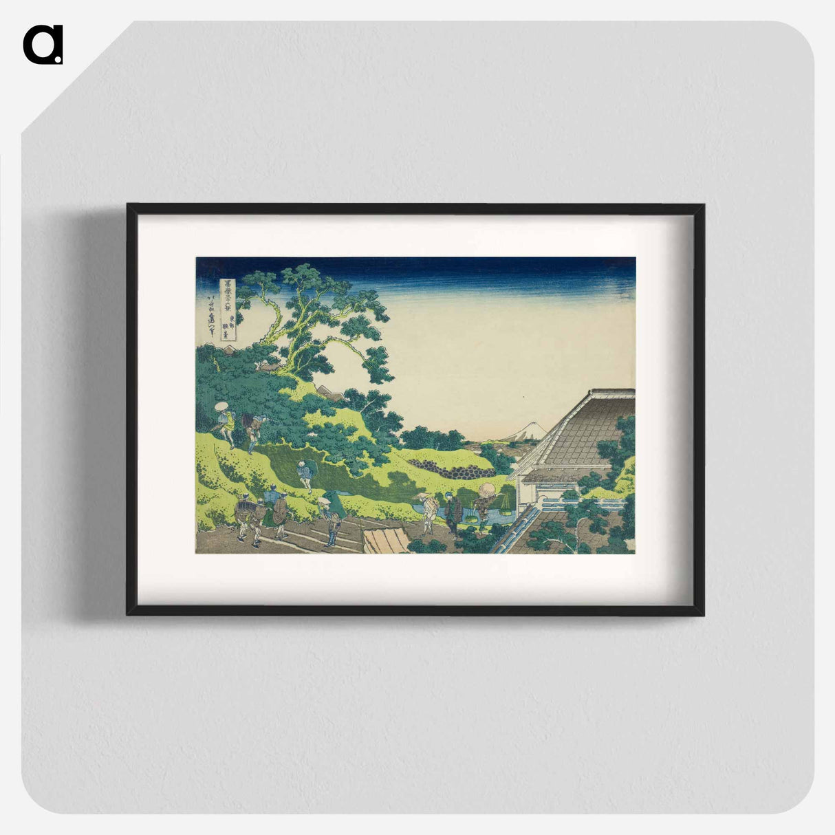 アートポスター-Hokusai's Thirty-six Views of Mount Fuji - 葛飾 北斎 Poster.