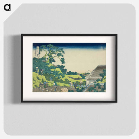 アートポスター-Hokusai's Thirty-six Views of Mount Fuji - 葛飾 北斎 Poster.