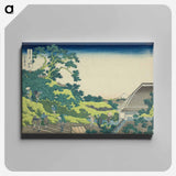 アートパネル-Hokusai's Thirty-six Views of Mount Fuji - 葛飾 北斎 Canvas.
