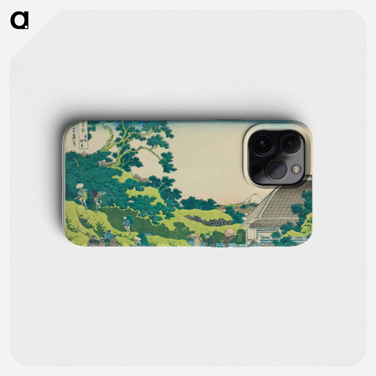 Hokusai's Thirty-six Views of Mount Fuji - Katsushika Hokusai Phone Case.