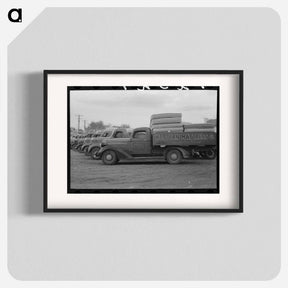 アートポスター-Mattress Trucks, San Angelo
 - ラッセル リー Poster.