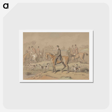 アートポストカード-The Sporting Parson: "The Sporting Parson at the Meet(ing) of His 'Dear Brethren'"
 - イェール大学アートギャラリー Postcard.