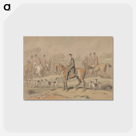 アートポストカード-The Sporting Parson: "The Sporting Parson at the Meet(ing) of His 'Dear Brethren'"
 - イェール大学アートギャラリー Postcard.