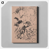 Two figures in the country - アーノルド ピーター ワイズ クビンチャン Canvas.