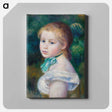 アートパネル-Head of Young Girl
 - バーンズ・コレクション Canvas.