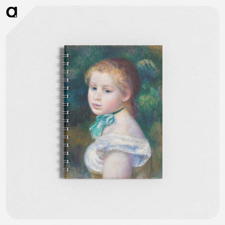 アートメモ帳-Head of Young Girl
 - バーンズ・コレクション Memo.