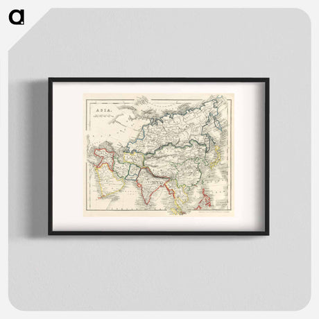 アートポスター-Beeton's Dictionary of Geography
 - 大英図書館 Poster.