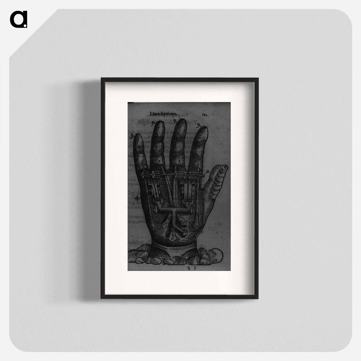 アートポスター-Artificial Hand
 - 国立医学図書館 Poster.