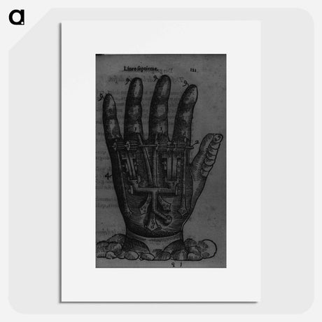 アートポスター-Artificial Hand
 - 国立医学図書館 Poster.