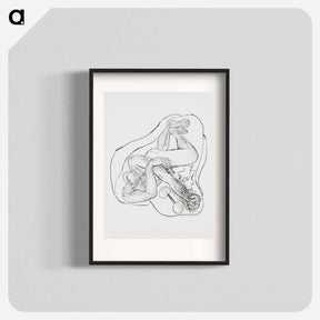 アートポスター-Sleeping Athlete
 - セントルイス美術館 Poster.
