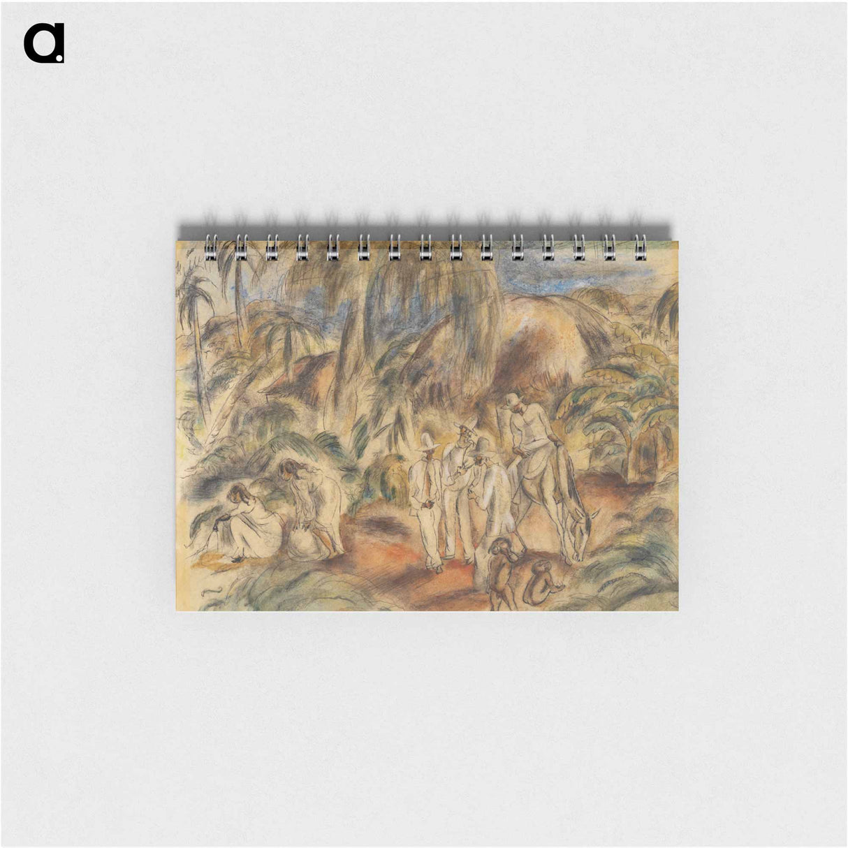 アートメモ帳-Figures in Tropical Landscape
 - バーンズ・コレクション Memo.