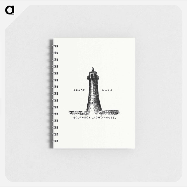 アートメモ帳-Southsea Lighthouse Illustration
 - 大英図書館 Memo.