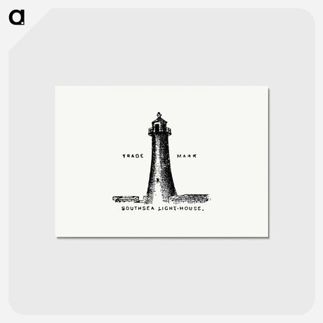 アートポストカード-Southsea Lighthouse Illustration
 - 大英図書館 Postcard.