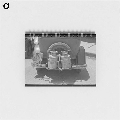 アートメモ帳-Drying Tree
 - ラッセル リー Memo.