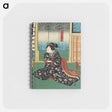 アートメモ帳-Actor in a Role of Kogorō's Wife, Osen in the Play Na ni Takashi Mariuta Jitsuroku
 - 歌川 国貞 Memo.